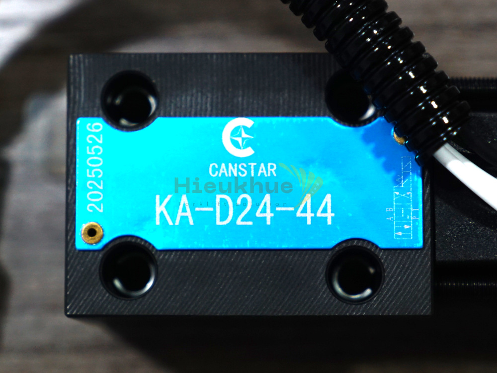 Van solenoid chuyển số 24V hiệu CANSTAR model KA-D24-44