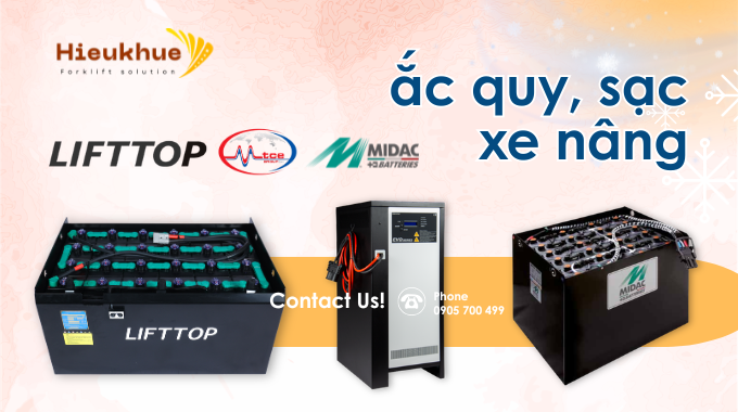 Ắc quy xe nâng