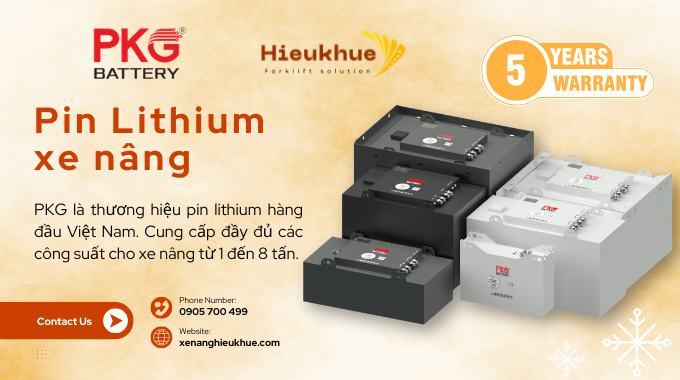 Pin Lithium Xe Nâng