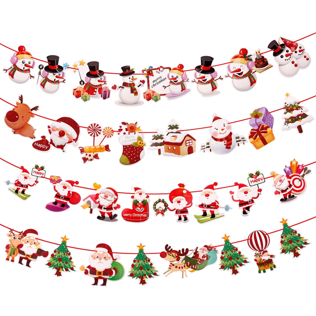 Trang Trí Giáng Sinh Noel - Dây Treo Trang Trí Giáng Sinh