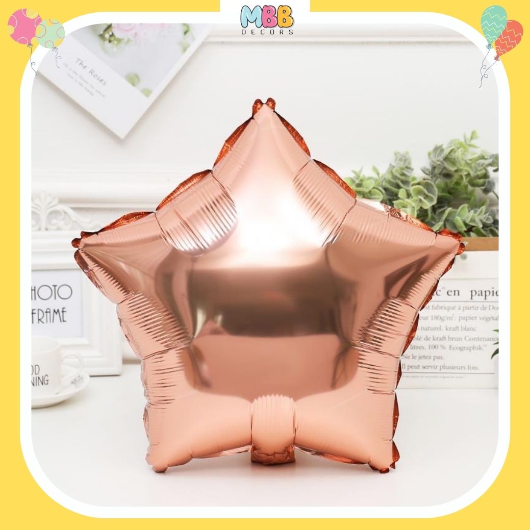 BÓNG NGÔI SAO HỒNG GOLD 18INCH
