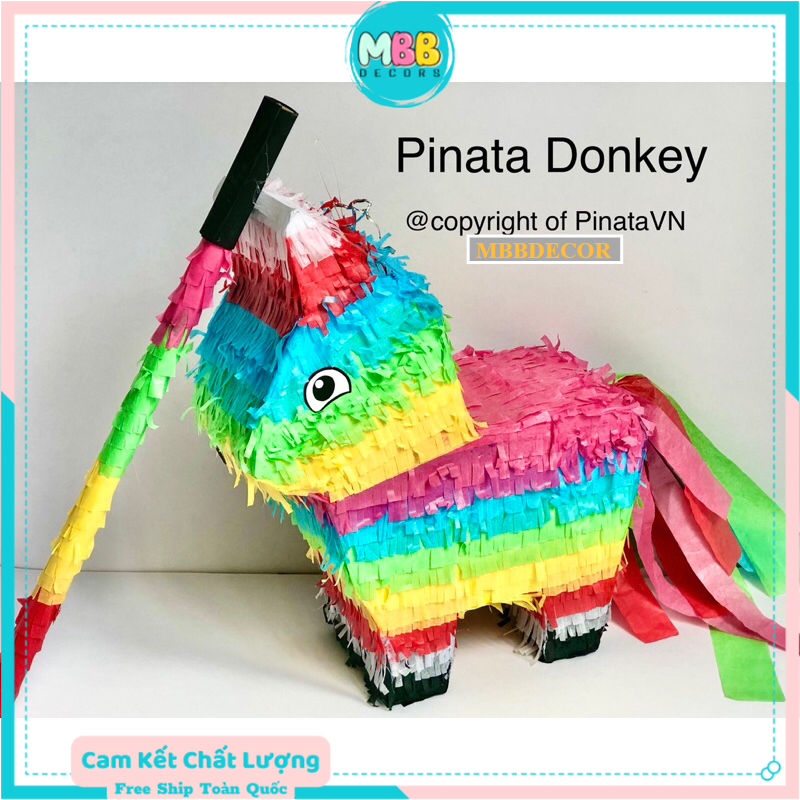 Pinata đập kẹo NGỰA CẦU VỒNG