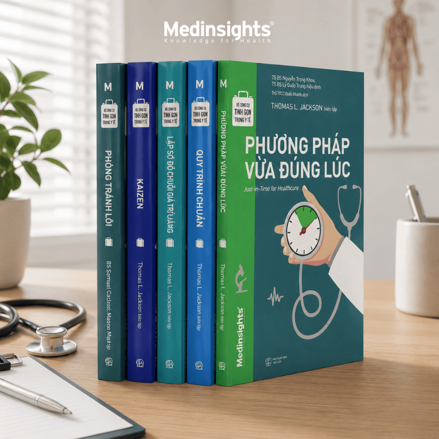 Bộ Công Cụ Tinh Gọn Trong Y Tế (5 cuốn) - Nhiều tác giả