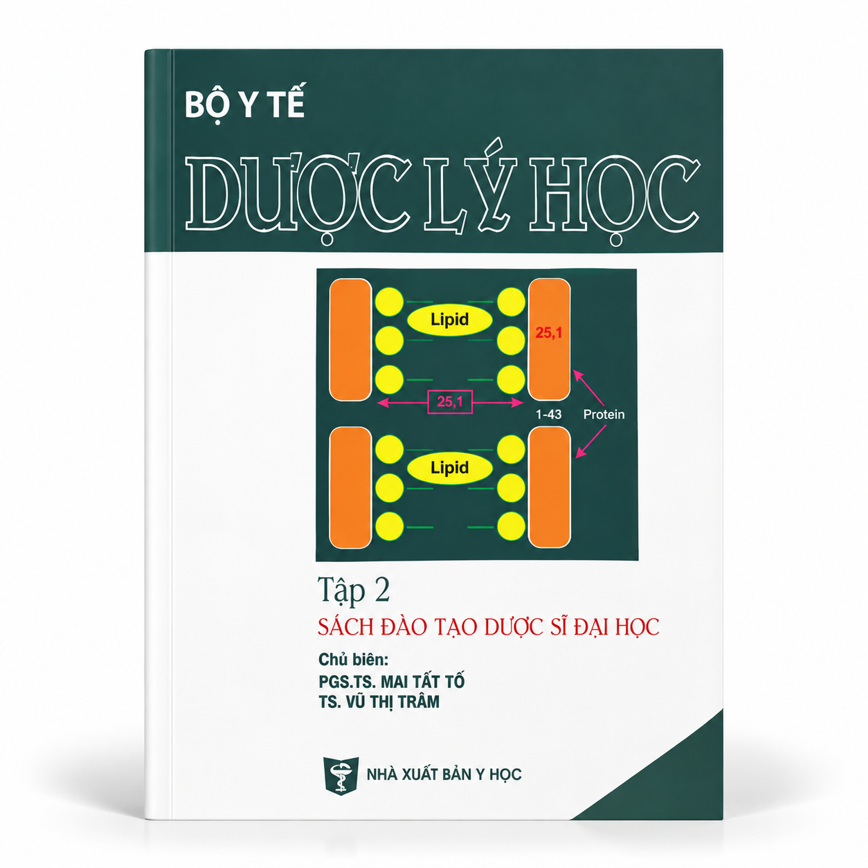Dược Lý Học (Tập 2) (Sách Đào Tạo Dược Sĩ Đại Học) - Bộ Y Tế