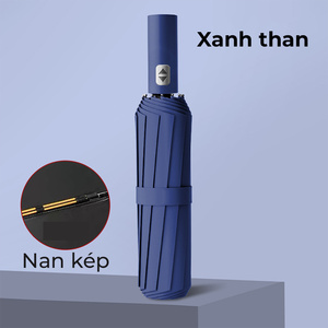 Ô che mưa gấp gọn tự động 12 nan kép, ô dù che mưa nắng mini chống tia UV tự động đóng mở nhỏ gọn - OD003