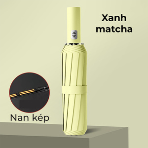 Ô che mưa gấp gọn tự động 12 nan kép, ô dù che mưa nắng mini chống tia UV tự động đóng mở nhỏ gọn - OD003
