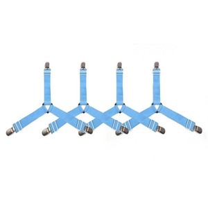 Kẹp ga giường chống xê dịch cố định ga giường có đệm nhựa, làm phẳng đệm, không làm rách ga giường.