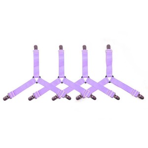 Kẹp ga giường chống xê dịch cố định ga giường có đệm nhựa, làm phẳng đệm, không làm rách ga giường.