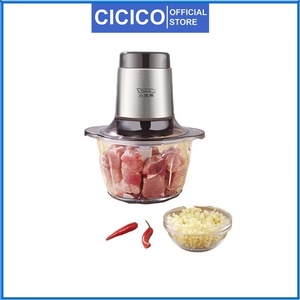 Máy xay thịt đa năng LOTOR ZN-02 lưỡi trộn kép - công suất 300W - xay thịt nhanh, nhỏ, mịn - không gây ồn