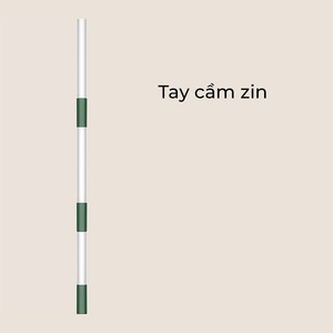 Cây lăn bụi giường cán dài kèm lõi lăn bụi 24cm, lăn bụi sàn nhà, giường nệm, thảm, rèm.