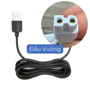 Dây sạc thay thế tông đơ cắt tóc trẻ em