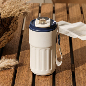 Cốc giữ nhiệt hiển thị nhiệt độ thông minh, bình giữ nhiệt 450ml lõi inox 316 an toàn, giữ nhiệt 6-12H không đổ mồ hôi