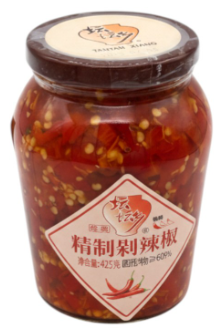 Ớt Băm Tinh Chế TanTan Xiang, Trọng lượng: 425g
