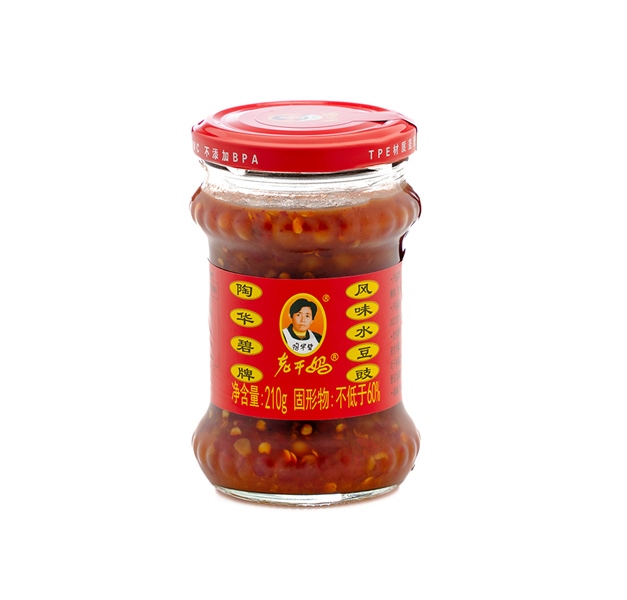Đậu Tương Ớt, Trọng lượng: 210gr/lọ, Quy cách: 24 lọ/thùng