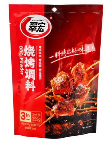 Gia Vị Nướng 3 Trong 1, Trọng lượng: 259gr/ gói, Quy cách: 30 gói / thùng