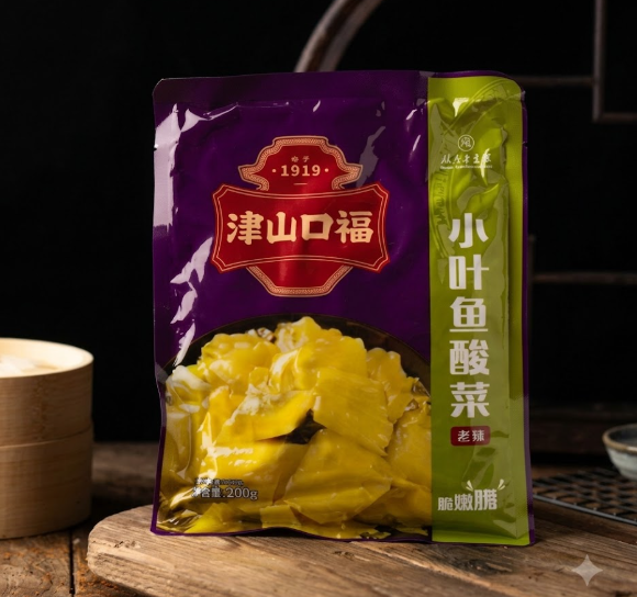 Dưa Cải Chua Lá Nhỏ Nấu Cá, Trọng lượng: 200g