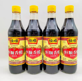 Giấm Hương Hằng Thuận, Thể tích: 500ml/ chai, Quy cách: 12 chai/ thùng