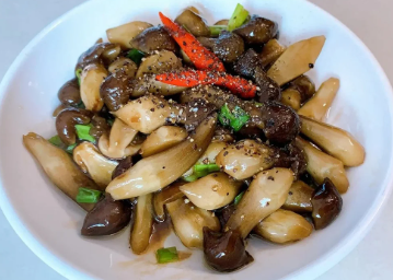 Nấm Đùi Gà Đen Sấy Lạnh, Trọng lượng: 250g*24 gói/ thùng