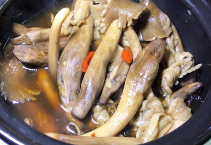 Nấm Đùi Gà Đen Sấy Lạnh, Trọng lượng: 250g*24 gói/ thùng