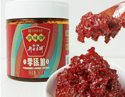 Tương Pixian Douban Dầu Đỏ, Trọng lượng: 360gr/ lọ, Quy cách: 12 lọ/ thùng