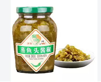 Ớt Băm Đầu Cá TanTan Xiang, Trọng lượng: 280g