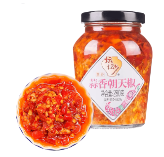 Ớt Chỉ Thiên Vị Tỏi TanTan Xiang, Trọng lượng: 280g