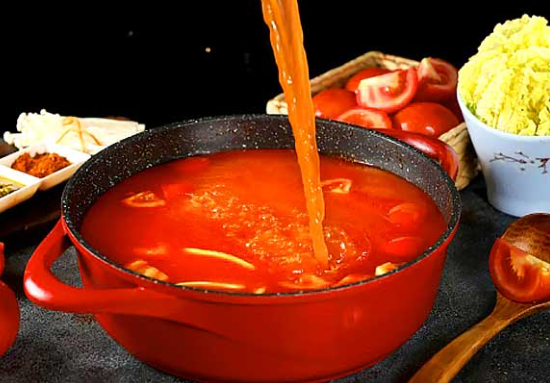 Lẩu cà chua, Tomato soup, Trọng lượng 500 gói, Quy cách: 30 gói/ thùng