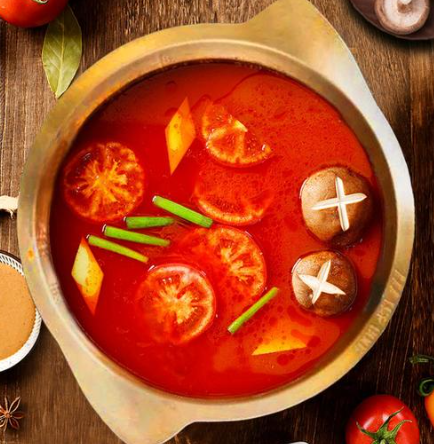 Lẩu cà chua, Tomato soup, Trọng lượng 500 gói, Quy cách: 30 gói/ thùng