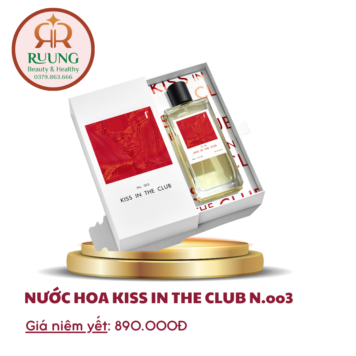 No.003 - KISS IN THE CLUB Chai 50ml