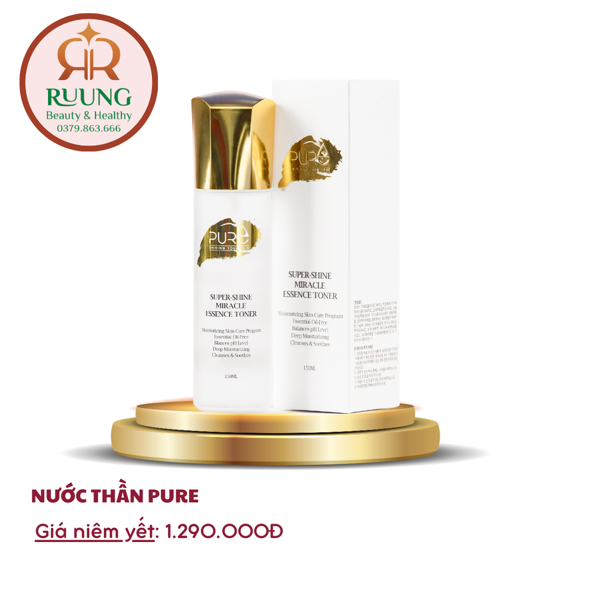 NƯỚC THẦN PURE