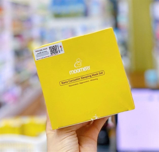 GEL MẶT NẠ NGỦ NGHỆ NANO MOOMERY 100G