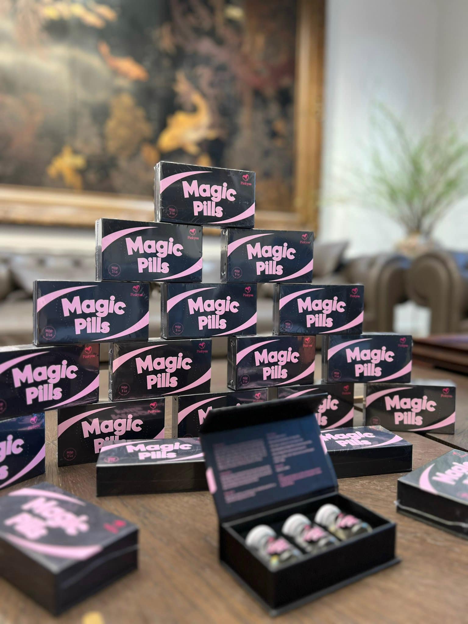VIÊN ĐẶT PHỤ KHOA THĂNG HOA CUỘC YÊU MAGIC PILLS
