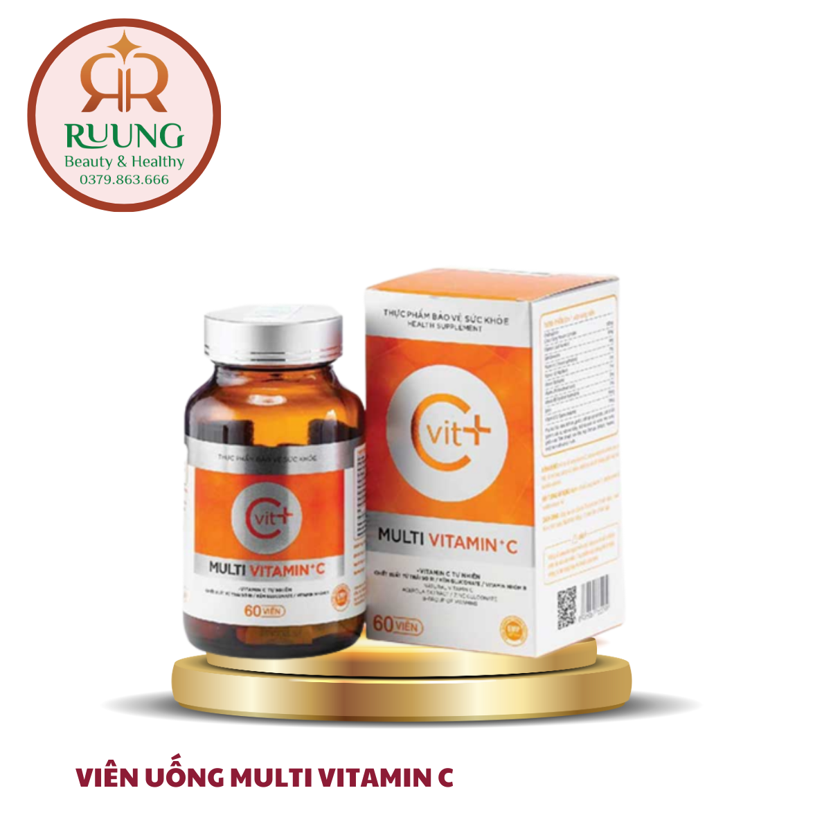 Viên uống MULTI VITAMIN C 60 viên