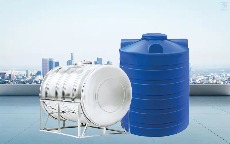 Phân loại bồn nước phổ biến trên thị trường hiện nay