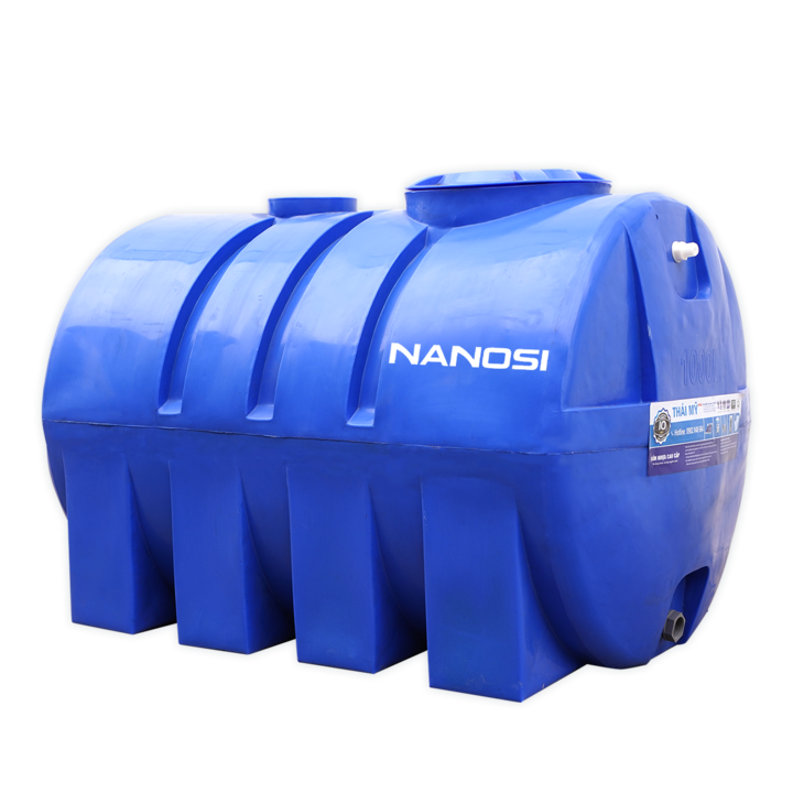 Bồn Nước Nhựa Ngang 1500l
