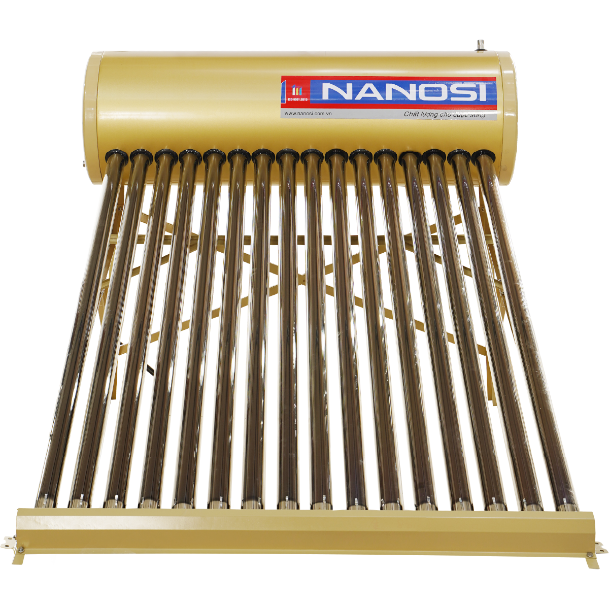 (GOLD S 180L ỐNG DẦU) Máy Nước Nóng Năng Lượng Mặt Trời NANOSI GOLD S 180