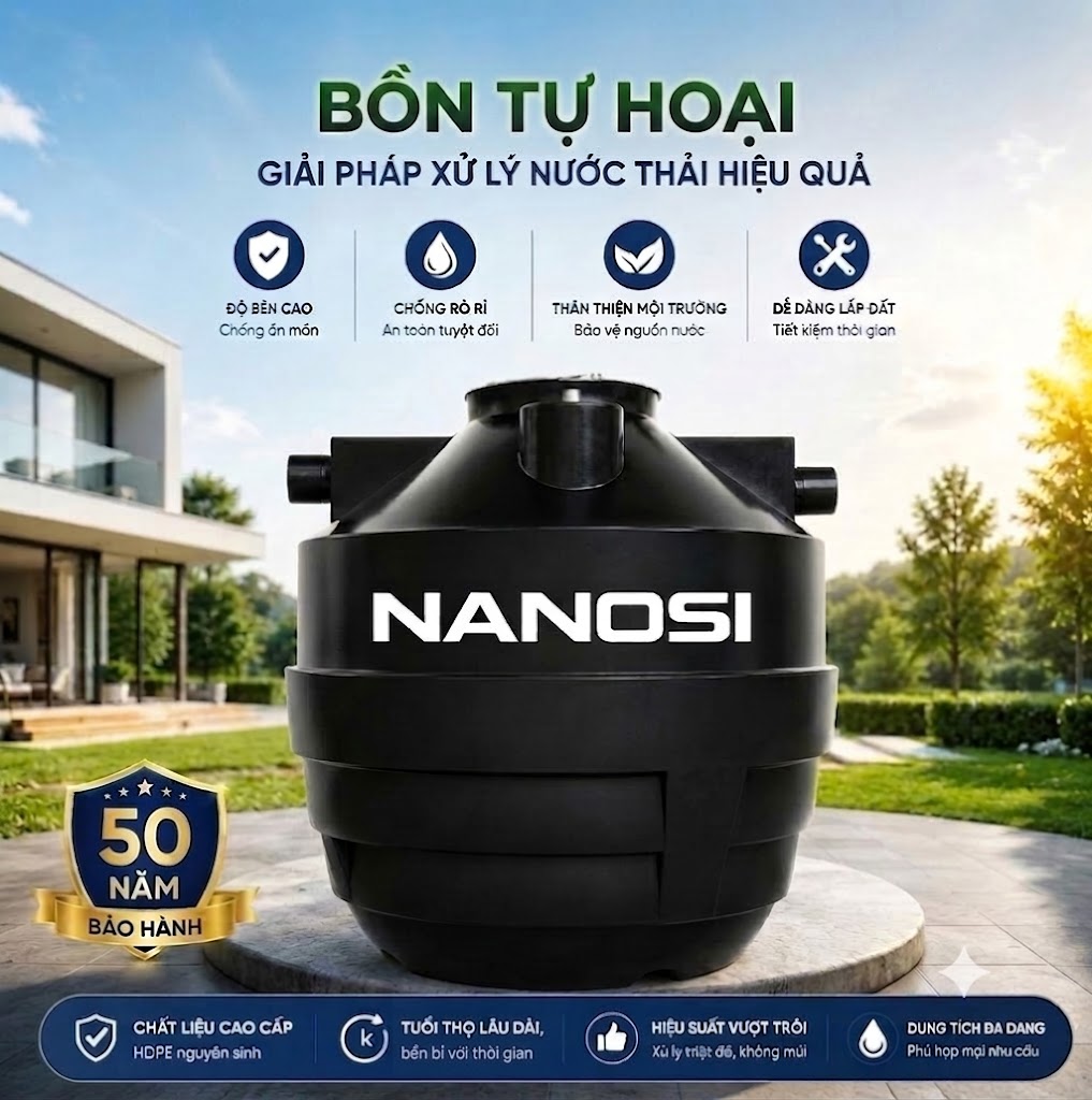 Bồn Tự Hoại 5000l