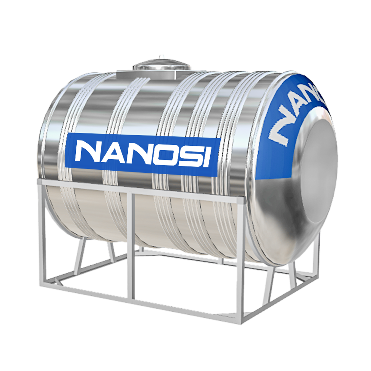 Bồn Nước Inox Ngang 6000L (Φ1380)