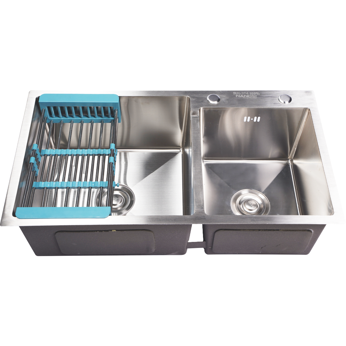 Chậu Rửa Handmade Cao Cấp NANOSI N-7843L - Inox 304