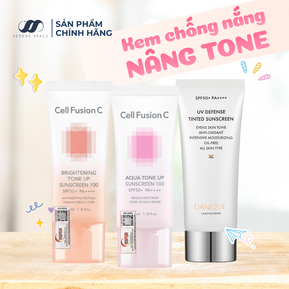 Thay thế kem nền chỉ với 1 tuýp kem chống nắng