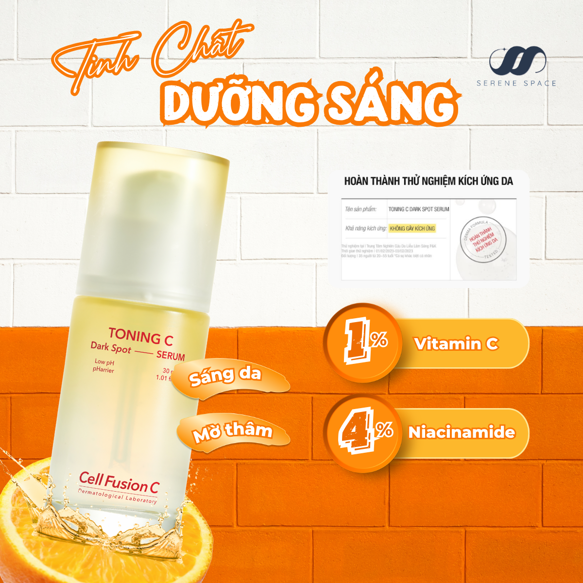 Tinh Chất Mờ Thâm Nám Cell Fusion C Toning C Dark Spot Serum: Giải Pháp Dưỡng Sáng Chuyên Sâu Cho Làn Da Nhạy Cảm