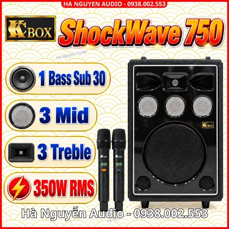 Loa Kcbox Shockwave 750 HCM