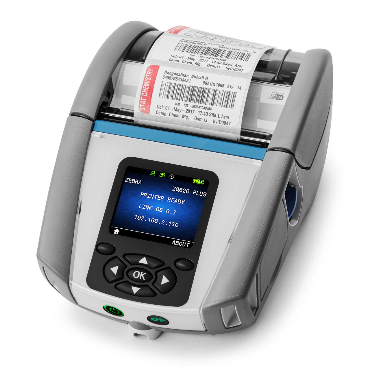 Máy in mã vạch Zebra ZQ620 Plus-HC