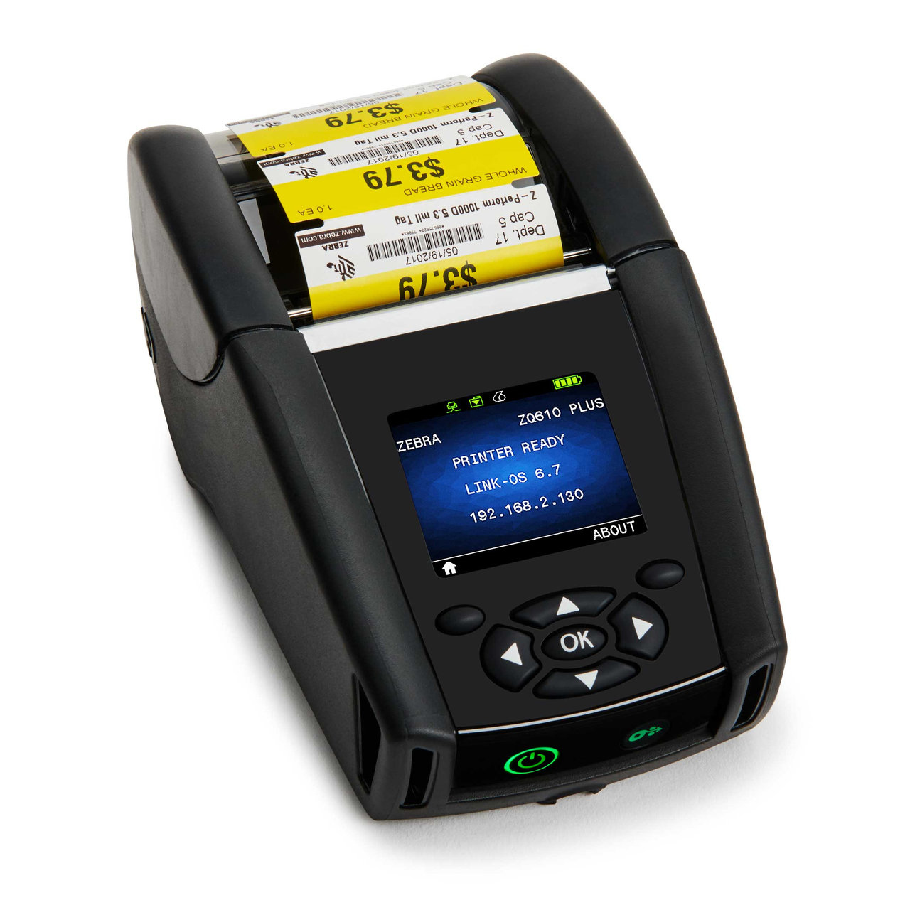 Máy in mã vạch Zebra ZQ610 Plus