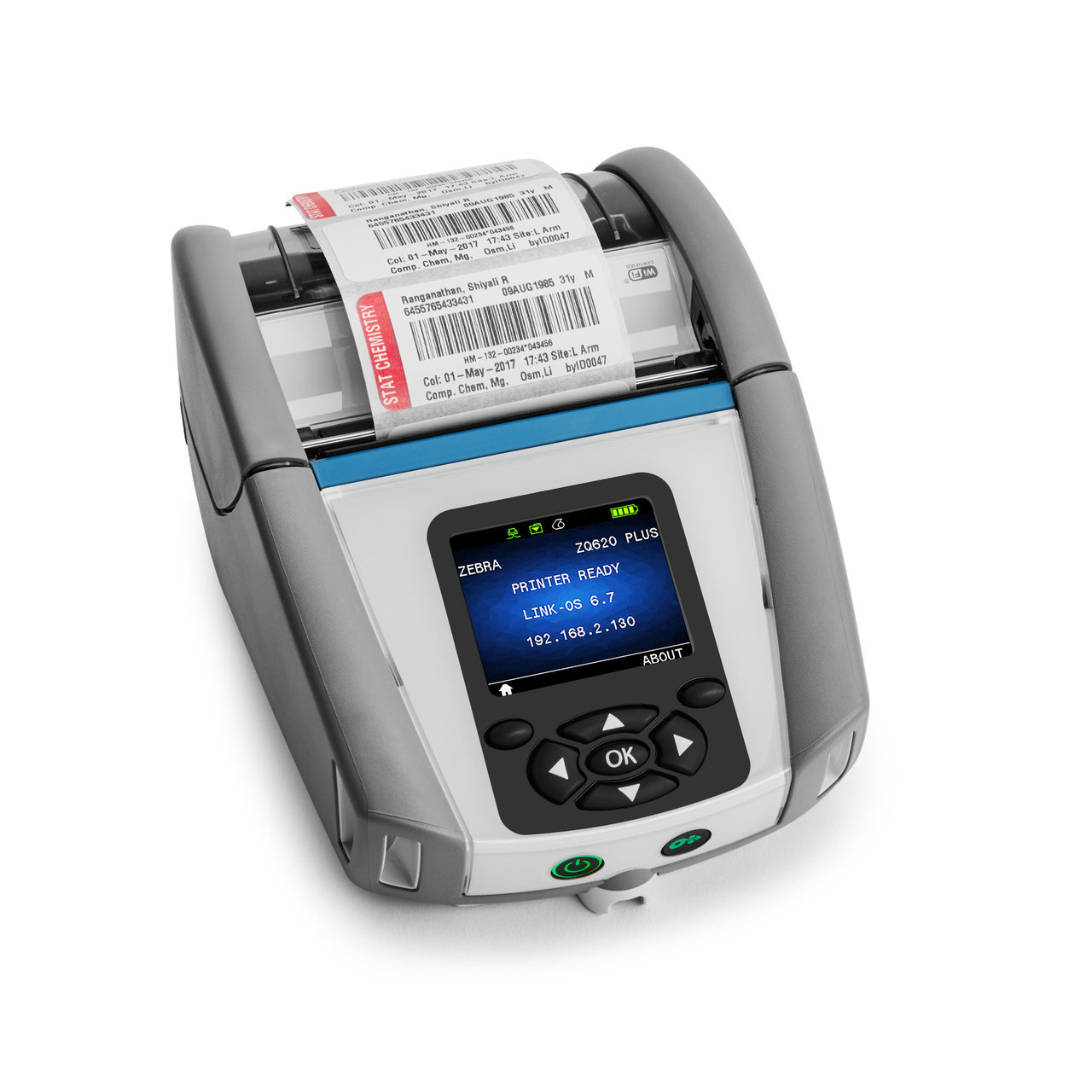 Máy in mã vạch Zebra ZQ620 Plus-HC