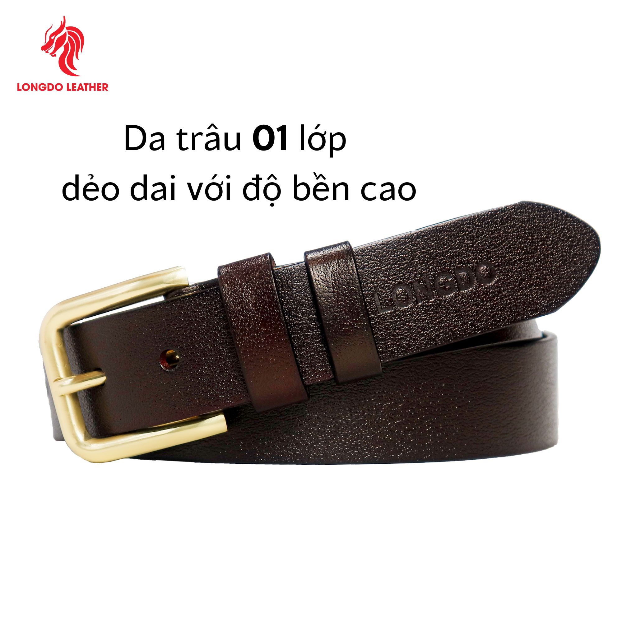 Chất liệu da trâu thật bền bỉ