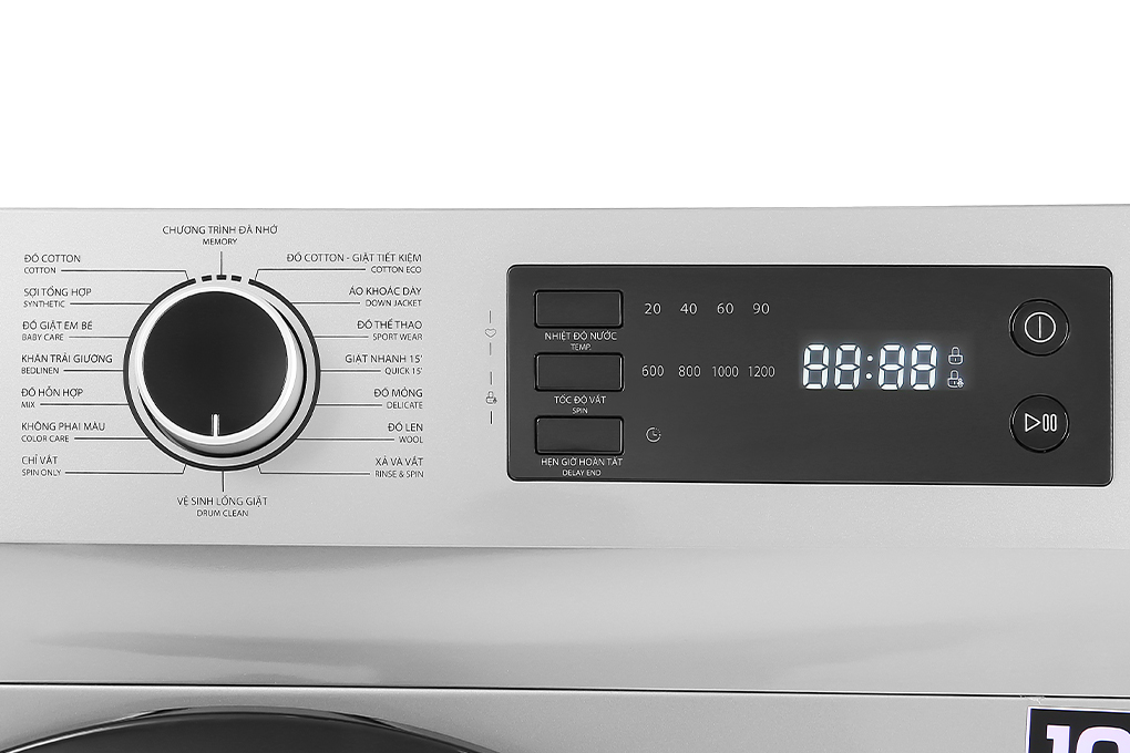 Máy giặt Toshiba Inverter 9.5 Kg TW-BK105S3V(SK) lồng ngang