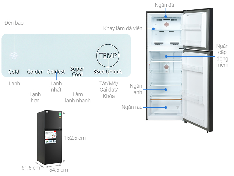 Tủ Lạnh Toshiba GR-RT310WE-PMV(68)