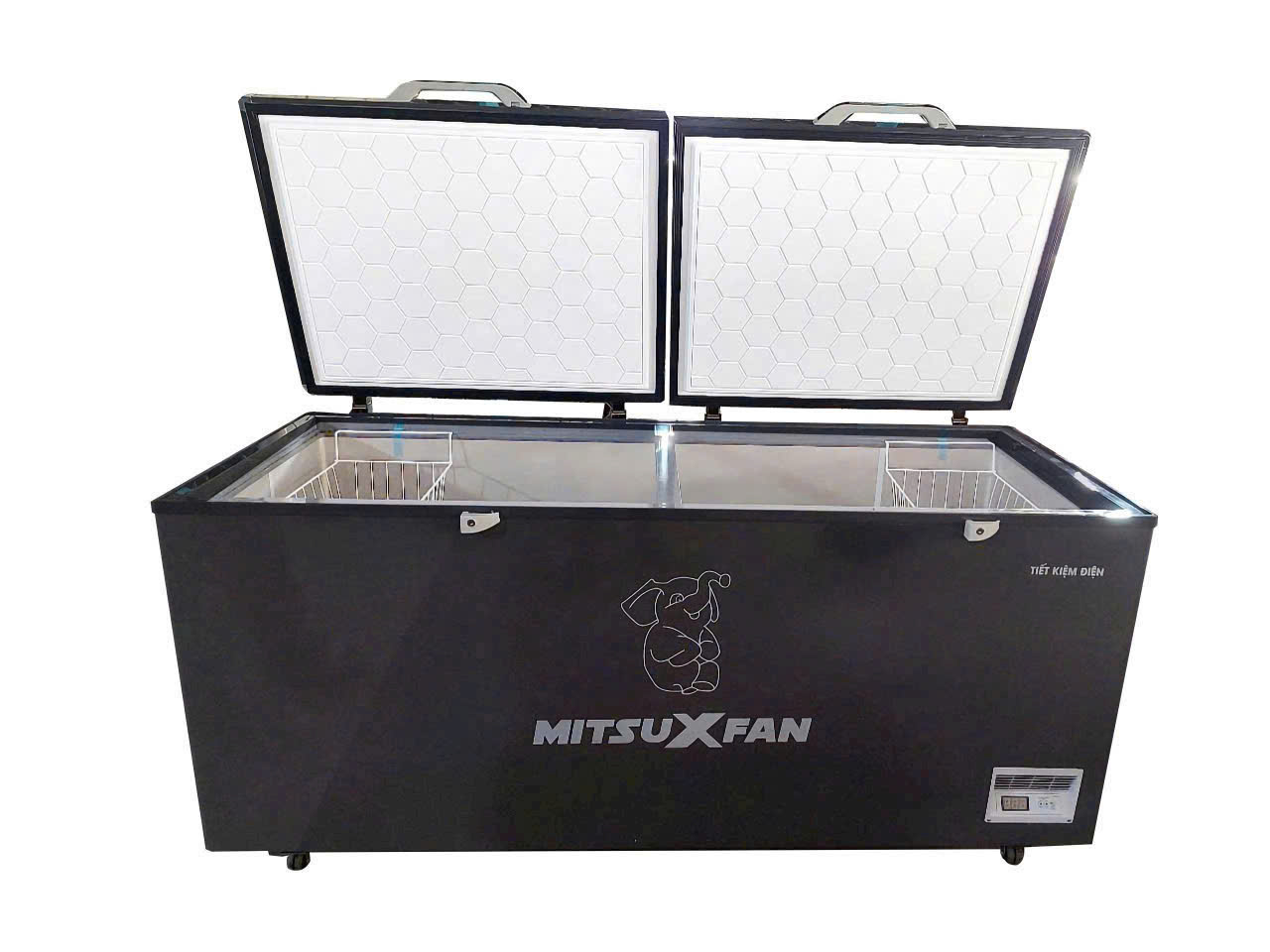 Tủ đông 1 ngăn MITSUXFAN MF1-5066EPW - lòng tủ Inox - dàn lạnh đồng