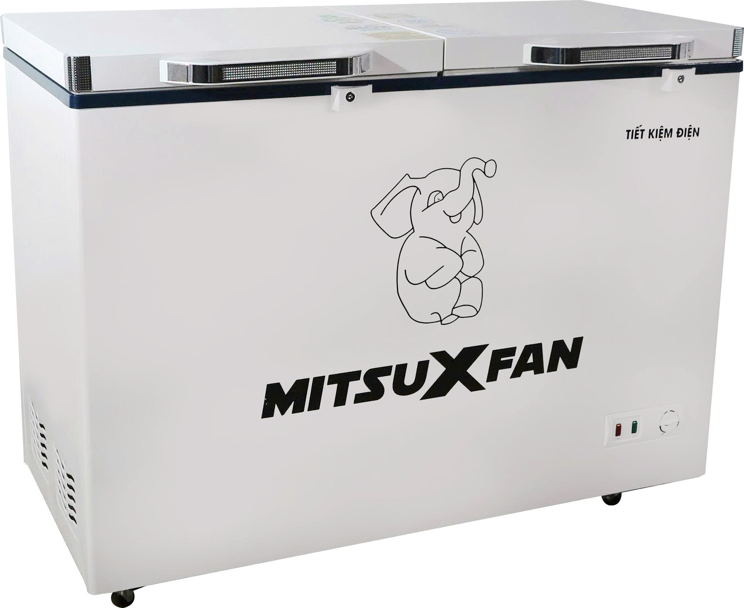 Tủ đông 1 ngăn MITSUXFAN MF1-4066EPW - lòng tủ Inox - dàn lạnh đồng